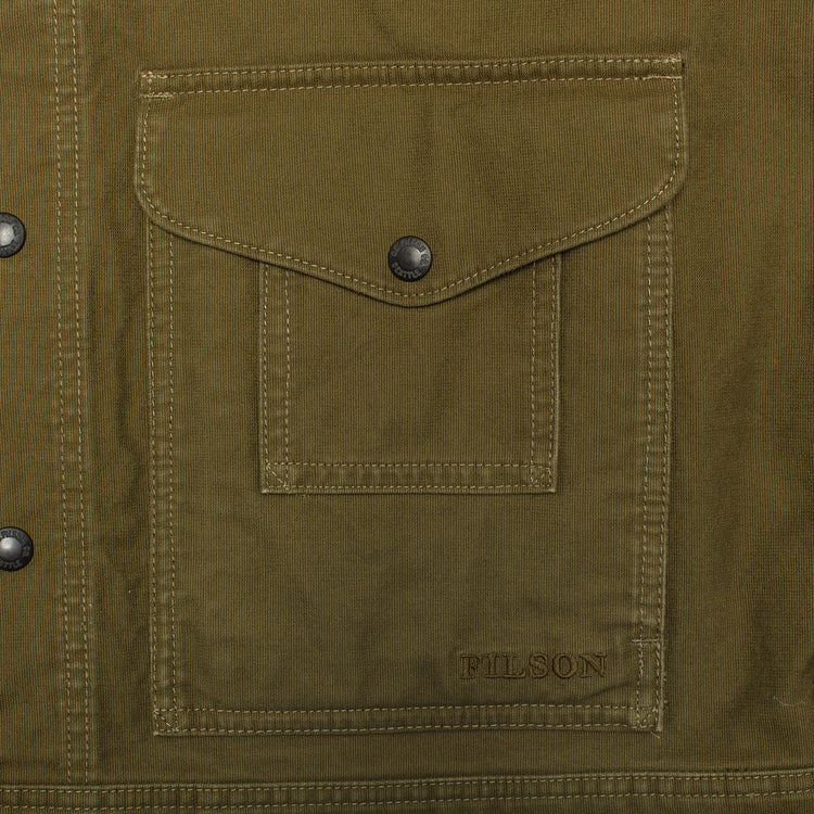 Filson | Jungle Cloth Work Jacket Style # 20277934 Color : Dark Olive