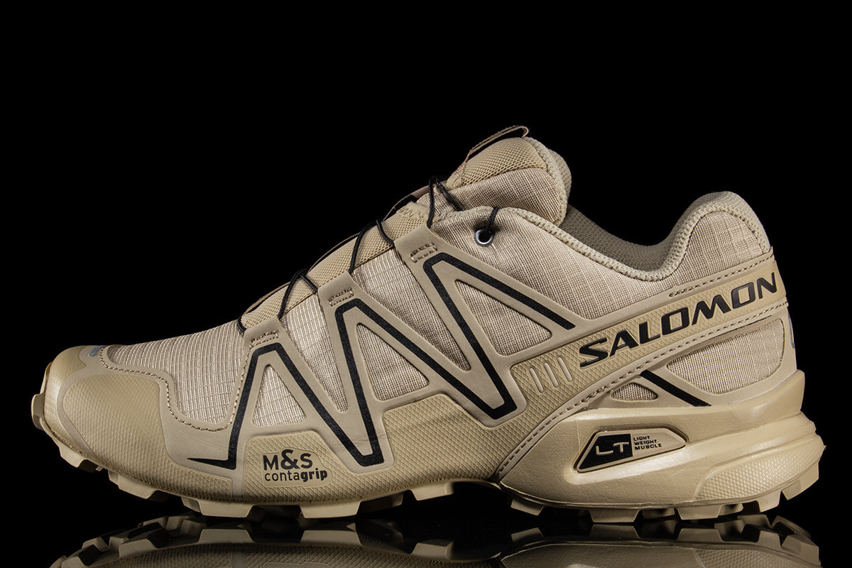 Salomon - Speedcross 3
Style # L47859900
Color : Safari / Black