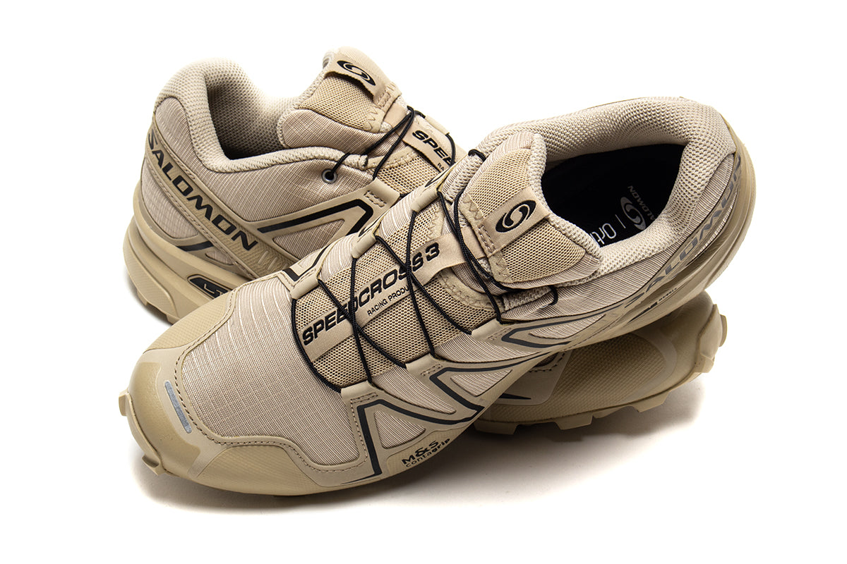 Salomon - Speedcross 3
Style # L47859900
Color : Safari / Black