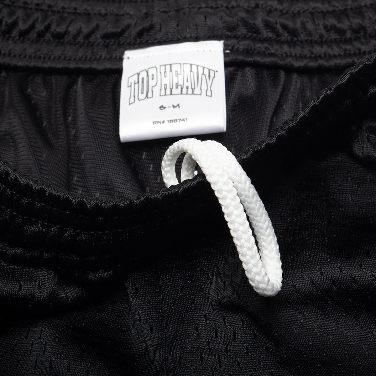 Top Heavy Entertainment - Ballin Shorts
Color : Black