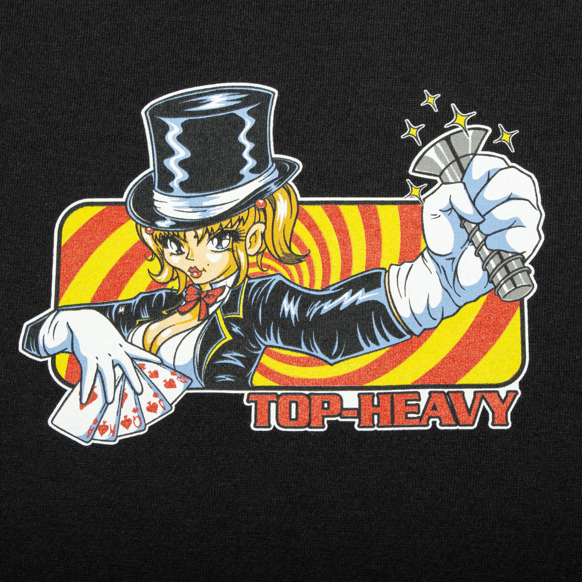Top Heavy Entertainment - Sleight Of Hand T-Shirt
Color : Black