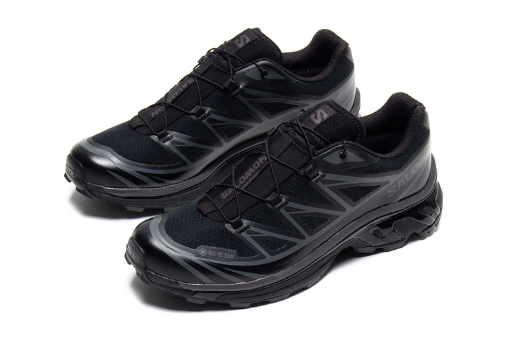Salomon - XT-6 GTX
Style # L45416900
Color : Black / Black / Asphalt