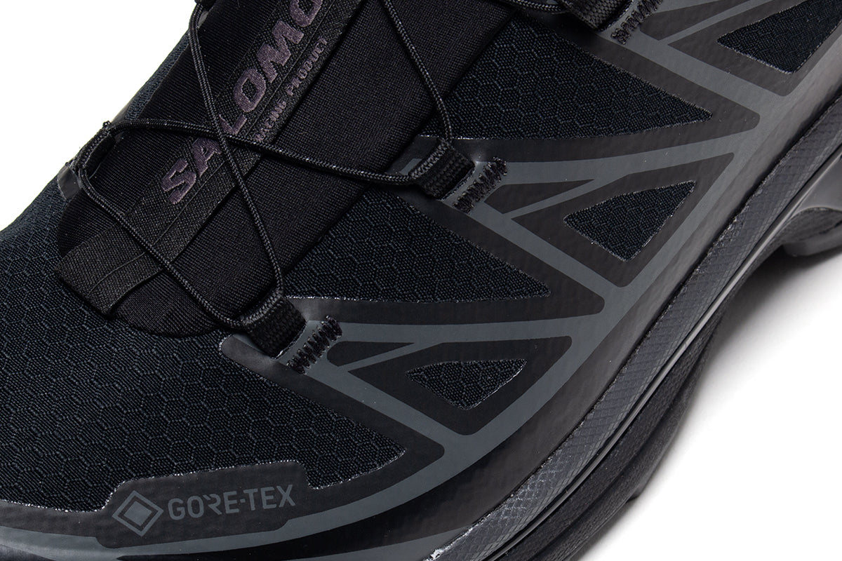 Salomon - XT-6 GTX
Style # L45416900
Color : Black / Black / Asphalt