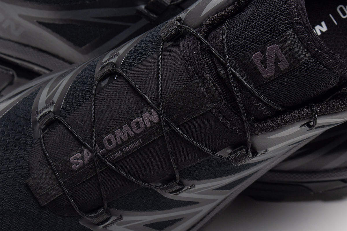 Salomon - XT-6 GTX
Style # L45416900
Color : Black / Black / Asphalt