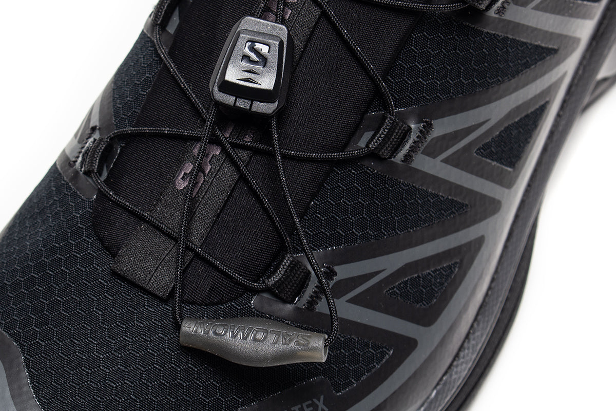 Salomon - XT-6 GTX
Style # L45416900
Color : Black / Black / Asphalt