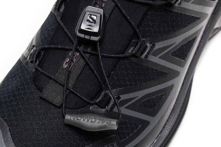 Salomon - XT-6 GTX
Style # L45416900
Color : Black / Black / Asphalt