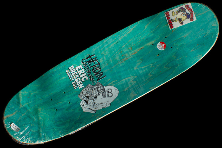 Eric Dressen - Signed Guest Egg Purple Deck 9.75"