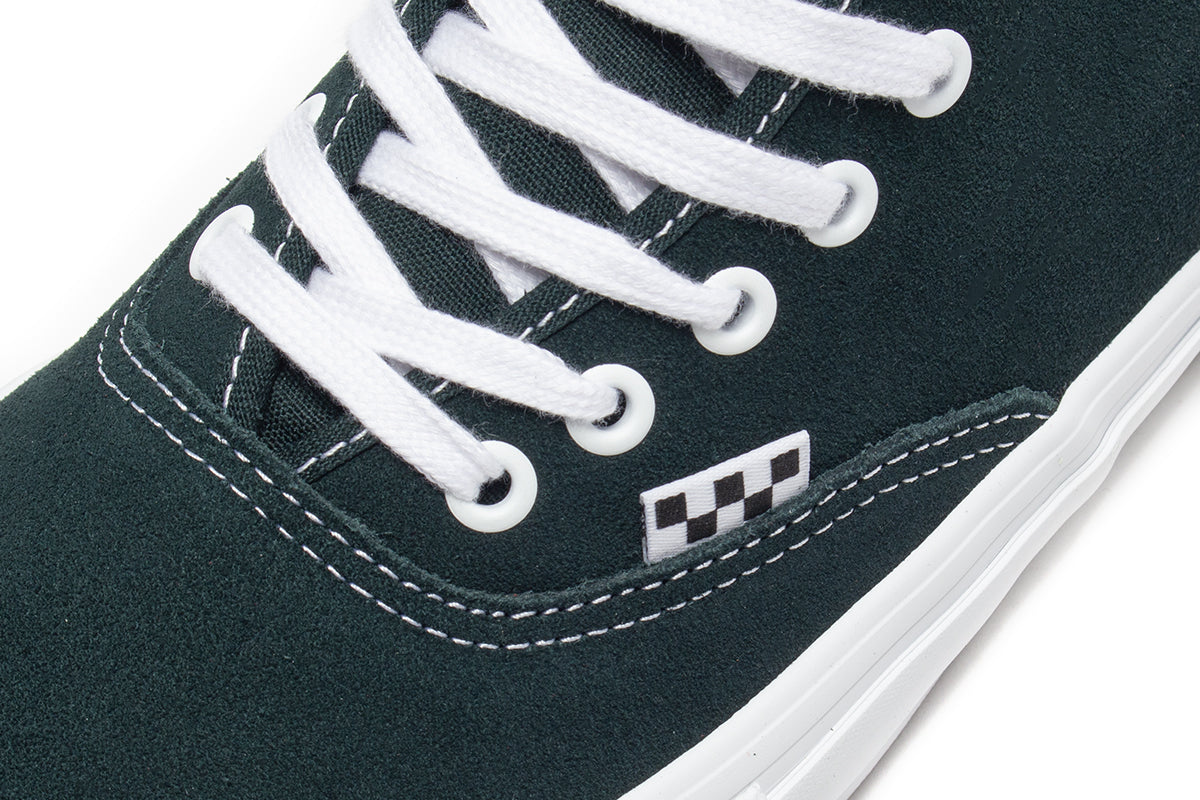 Vans | Skate Authentic Mid Style # VN0A2Z371CI1 Color : Dark Forest / White