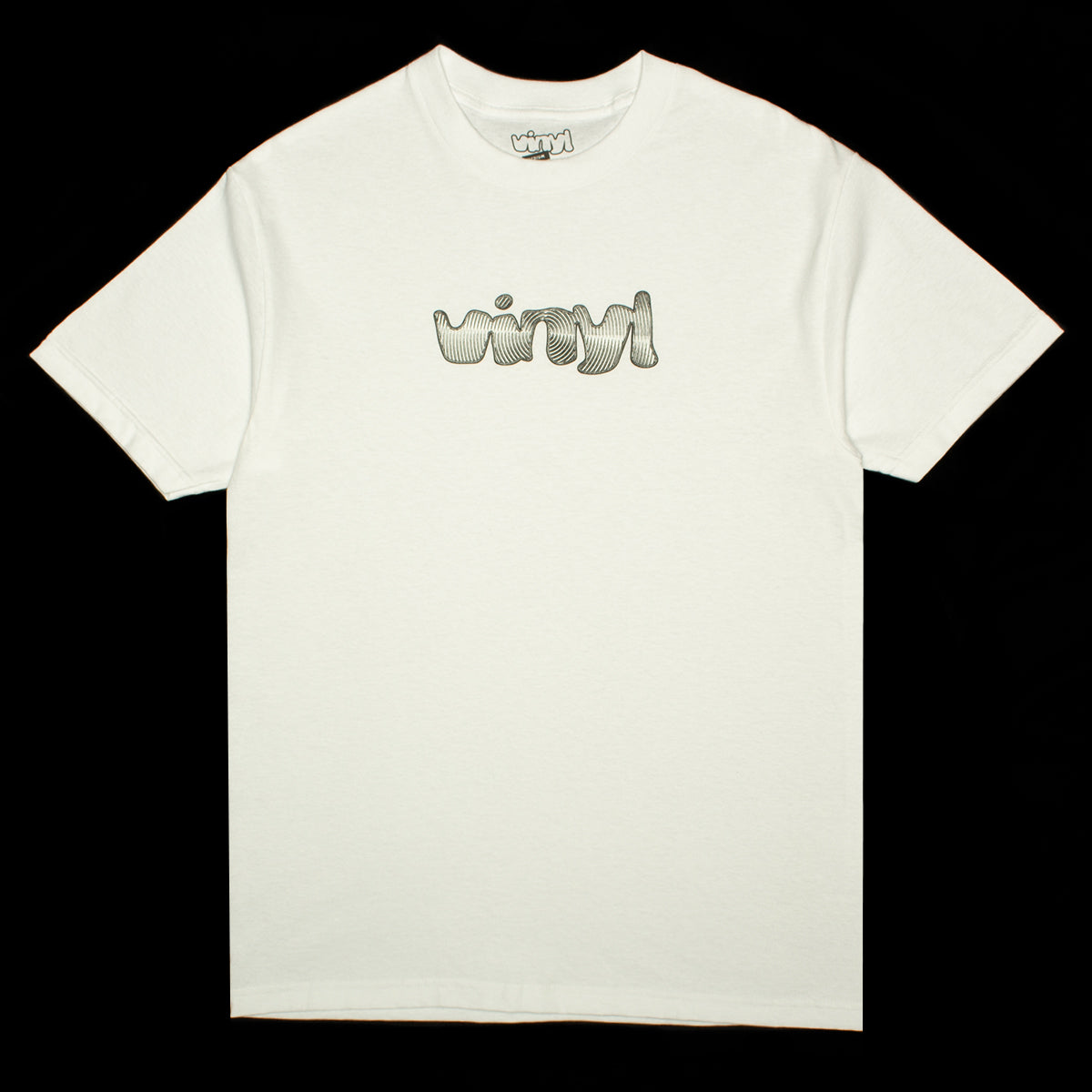 Vinyl - Spiral Logo T-Shirt&nbsp;
Color : White