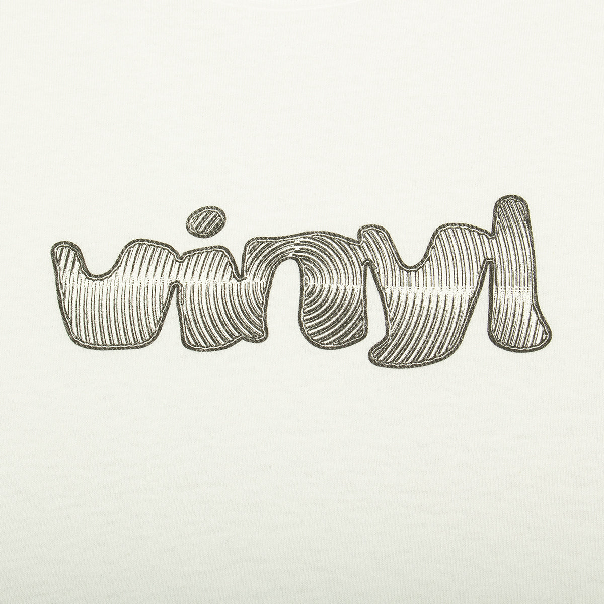 Vinyl - Spiral Logo T-Shirt&nbsp;
Color : White