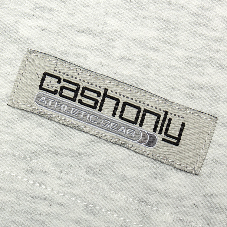 Cash Only - Track Panel T-Shirt
Color : Ash / Army