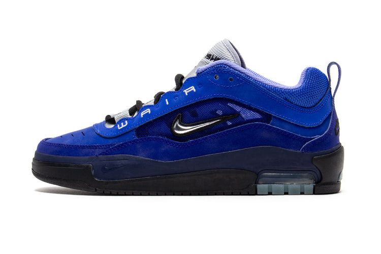 Nike SB - Air Max Ishod
Style # IR1887-400
Color : Blue Void / Metallic Silver / Radiant Blue