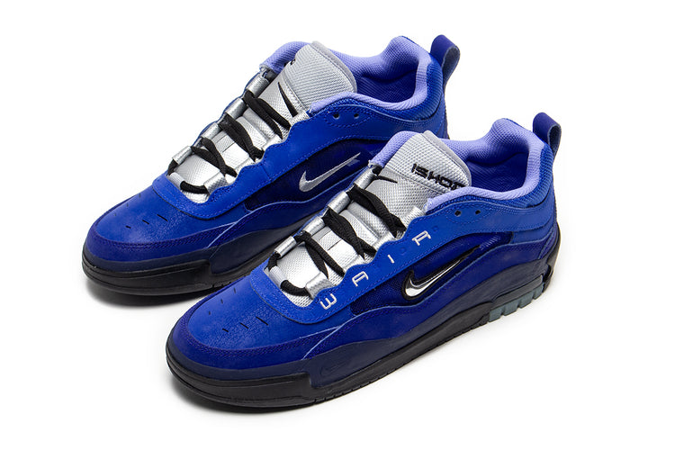 Nike SB - Air Max Ishod
Style # IR1887-400
Color : Blue Void / Metallic Silver / Radiant Blue
