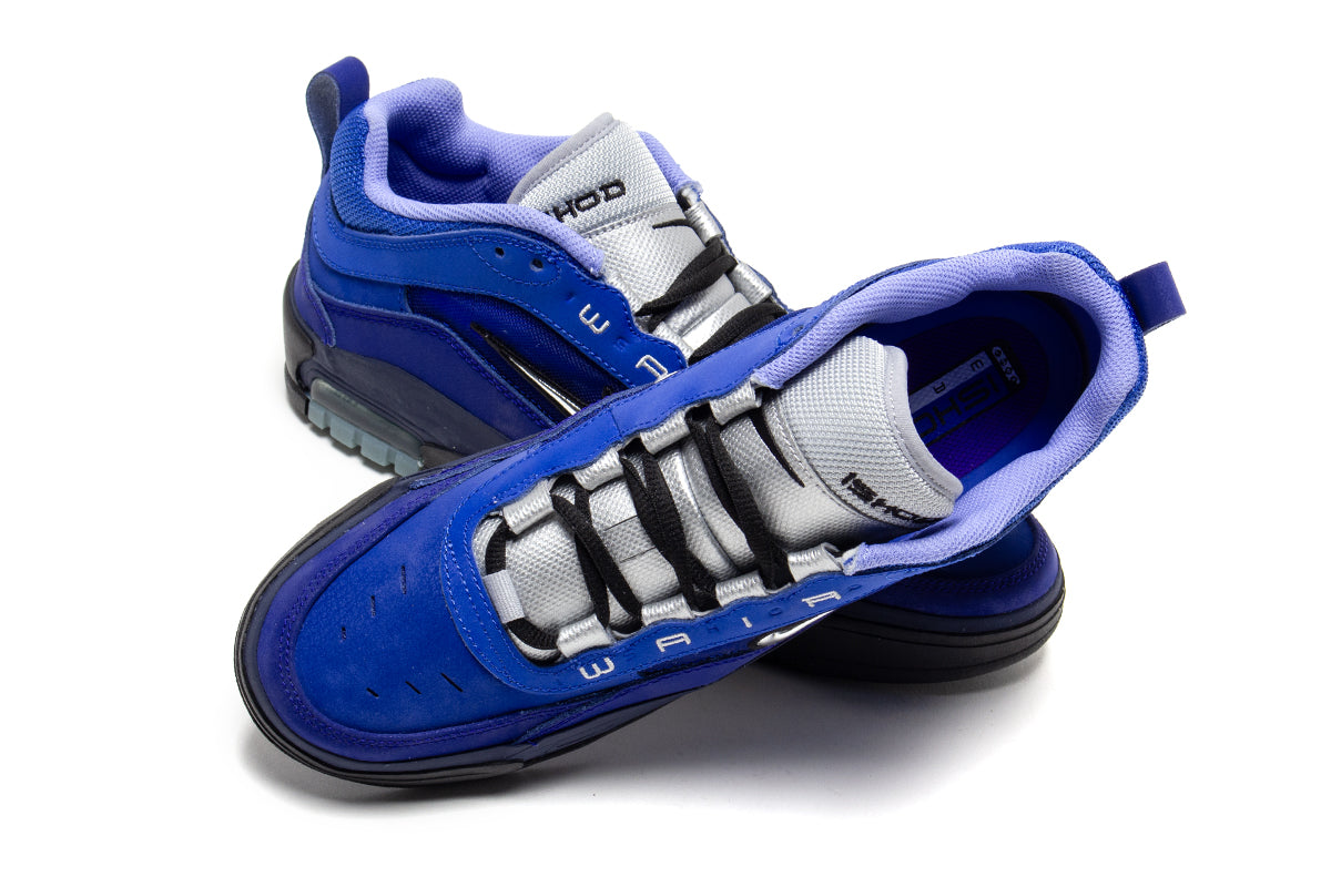 Nike SB - Air Max Ishod
Style # IR1887-400
Color : Blue Void / Metallic Silver / Radiant Blue