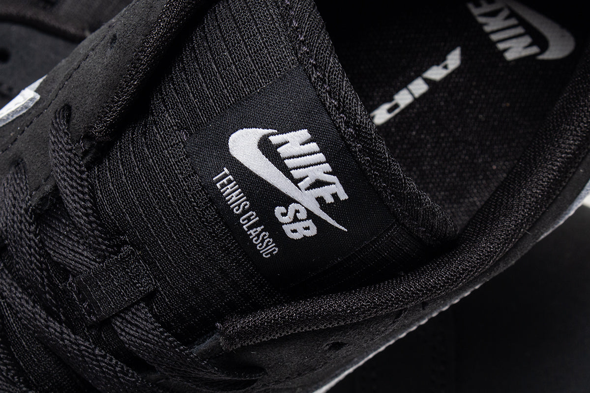 Nike SB - Zoom Tennis Classic
Style # HF7386-004
Color : Black / White