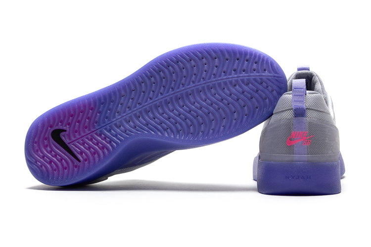 Nike SB - Zoom Nyjah 4
Style # FQ1273-500
Color : Light Thistle / Black