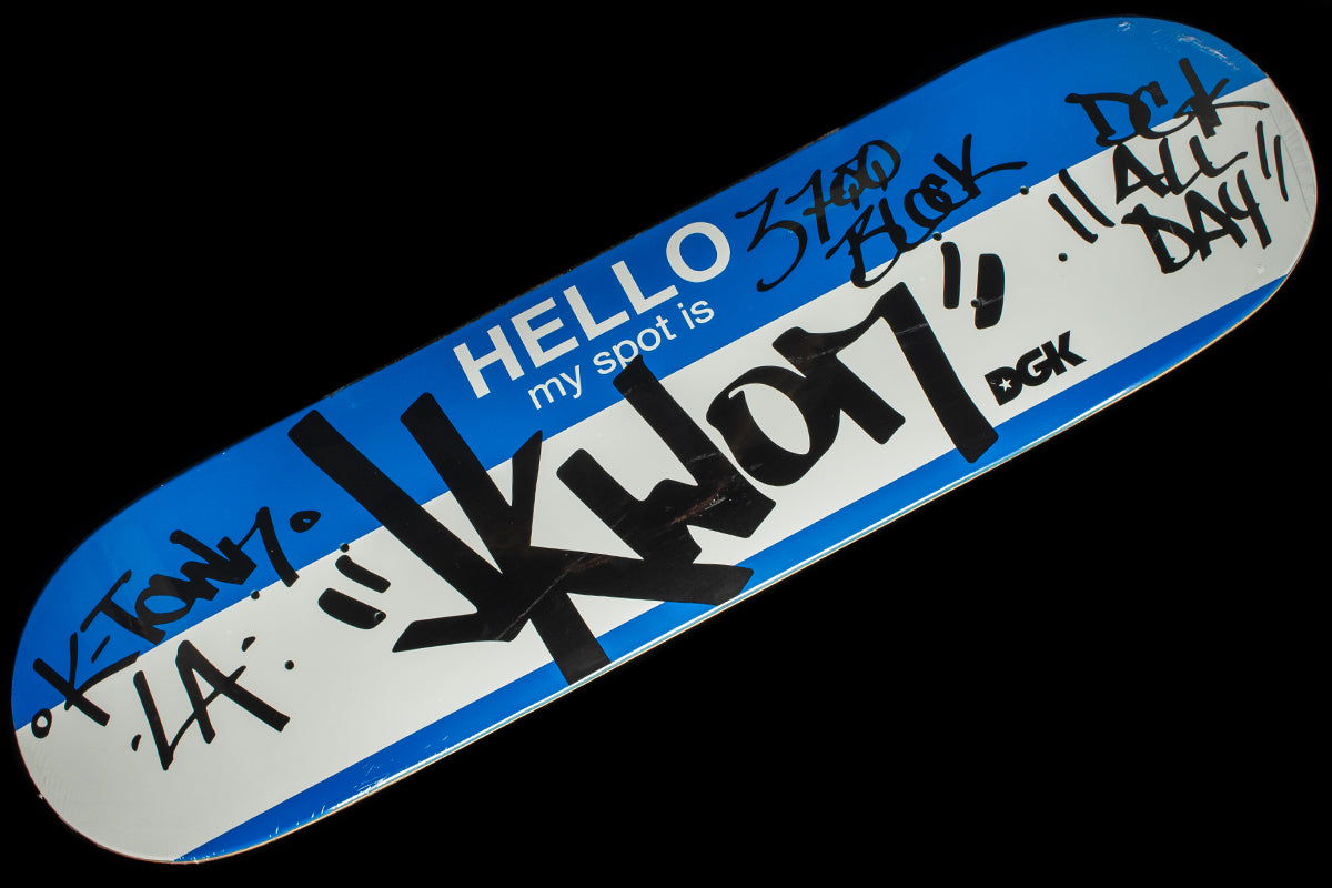 DGK - My Spot Is JKWON Deck