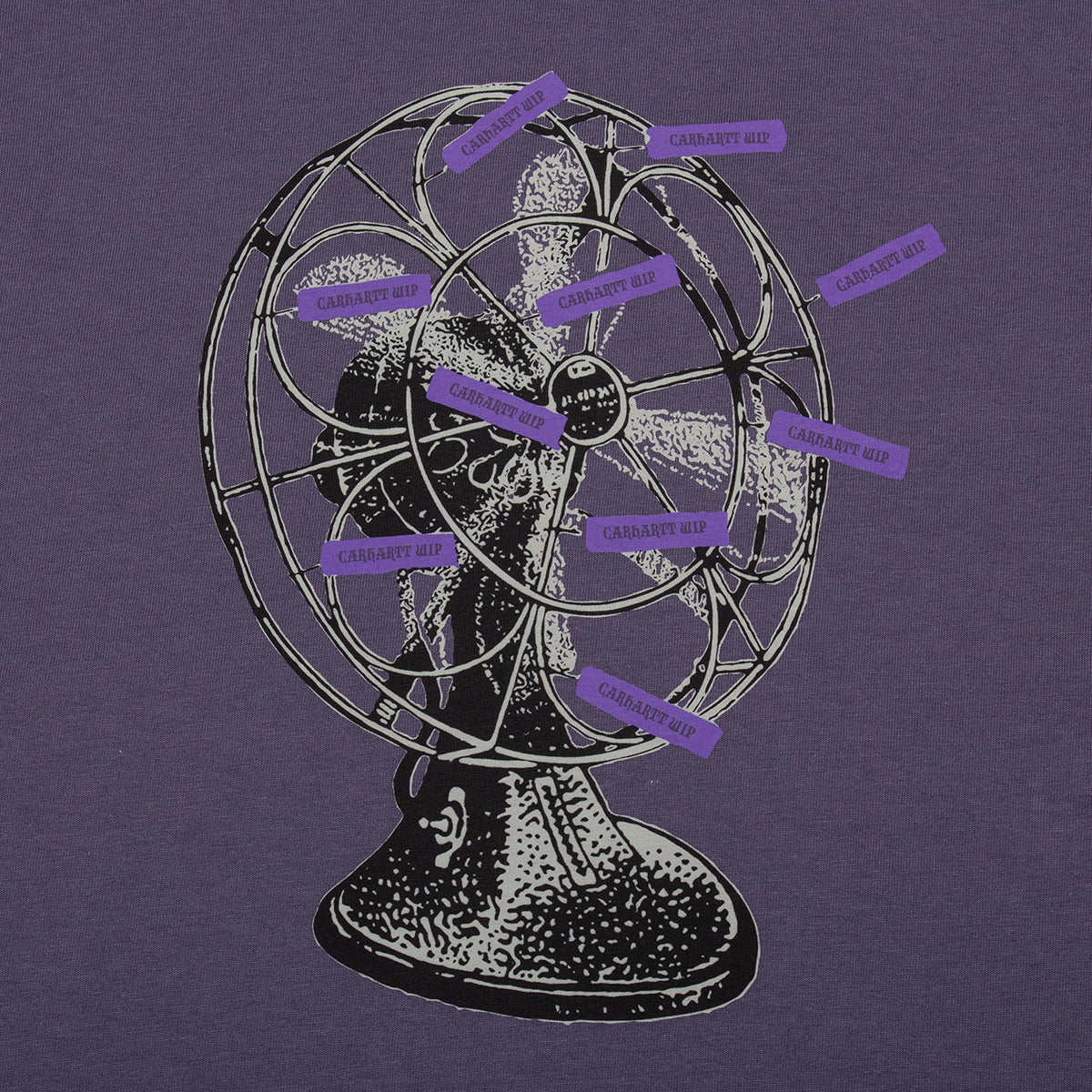 Carhartt WIP - Fan T-Shirt
Style # I036900-3RI
Color : Shady Purple