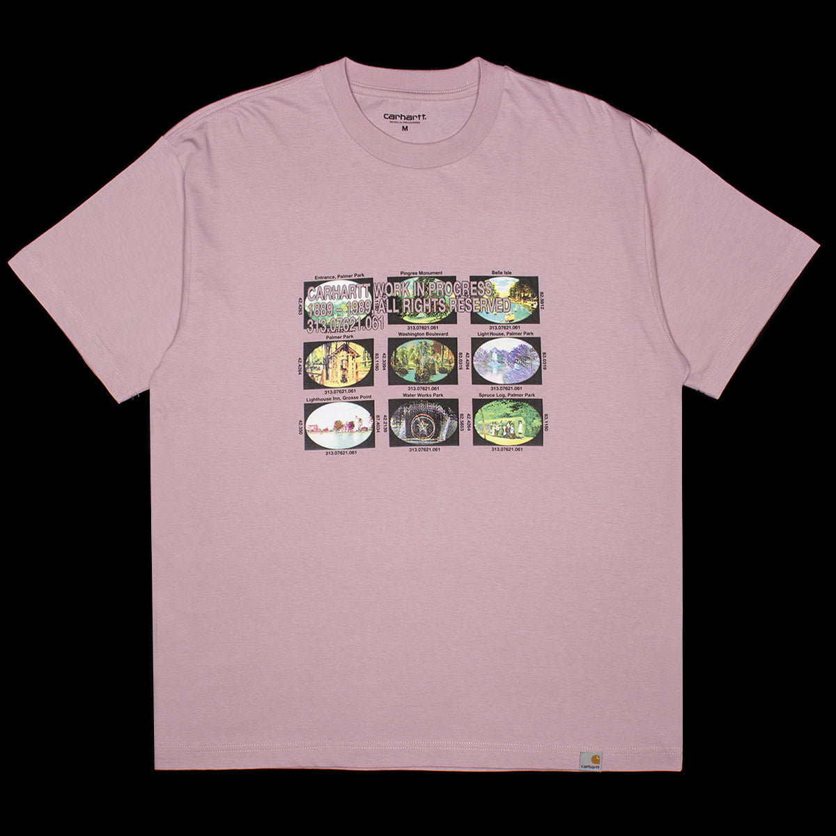 Carhartt WIP - Coordinates T-Shirt
Style # I036901-2P8XX
Color : Hortensia