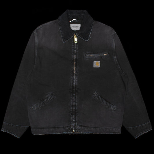 Carhartt WIP - OG Detroit Jacket (Spring)
Style # I035280-00E17
Color : Black (Destroy Wash)