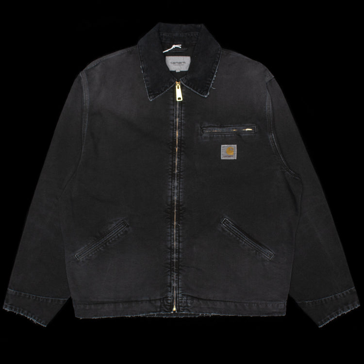 Carhartt WIP - OG Detroit Jacket (Spring)
Style # I035280-00E17
Color : Black (Destroy Wash)