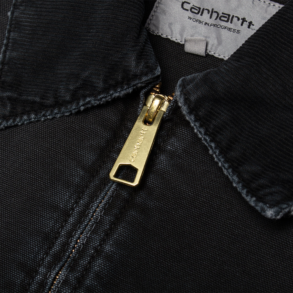 Carhartt WIP - OG Detroit Jacket (Spring)
Style # I035280-00E17
Color : Black (Destroy Wash)