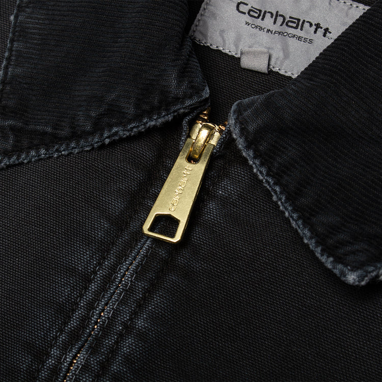 Carhartt WIP - OG Detroit Jacket (Spring)
Style # I035280-00E17
Color : Black (Destroy Wash)