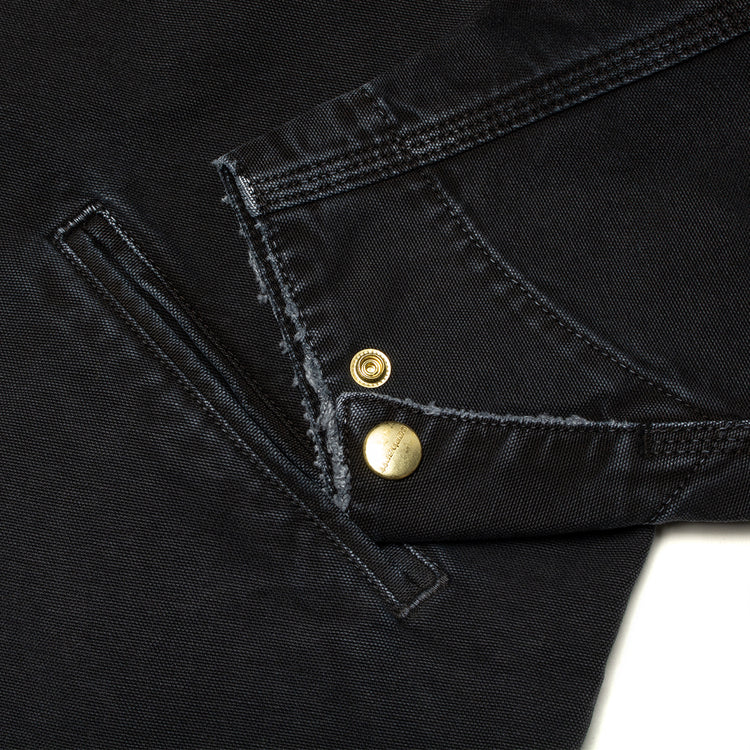 Carhartt WIP - OG Detroit Jacket (Spring)
Style # I035280-00E17
Color : Black (Destroy Wash)
