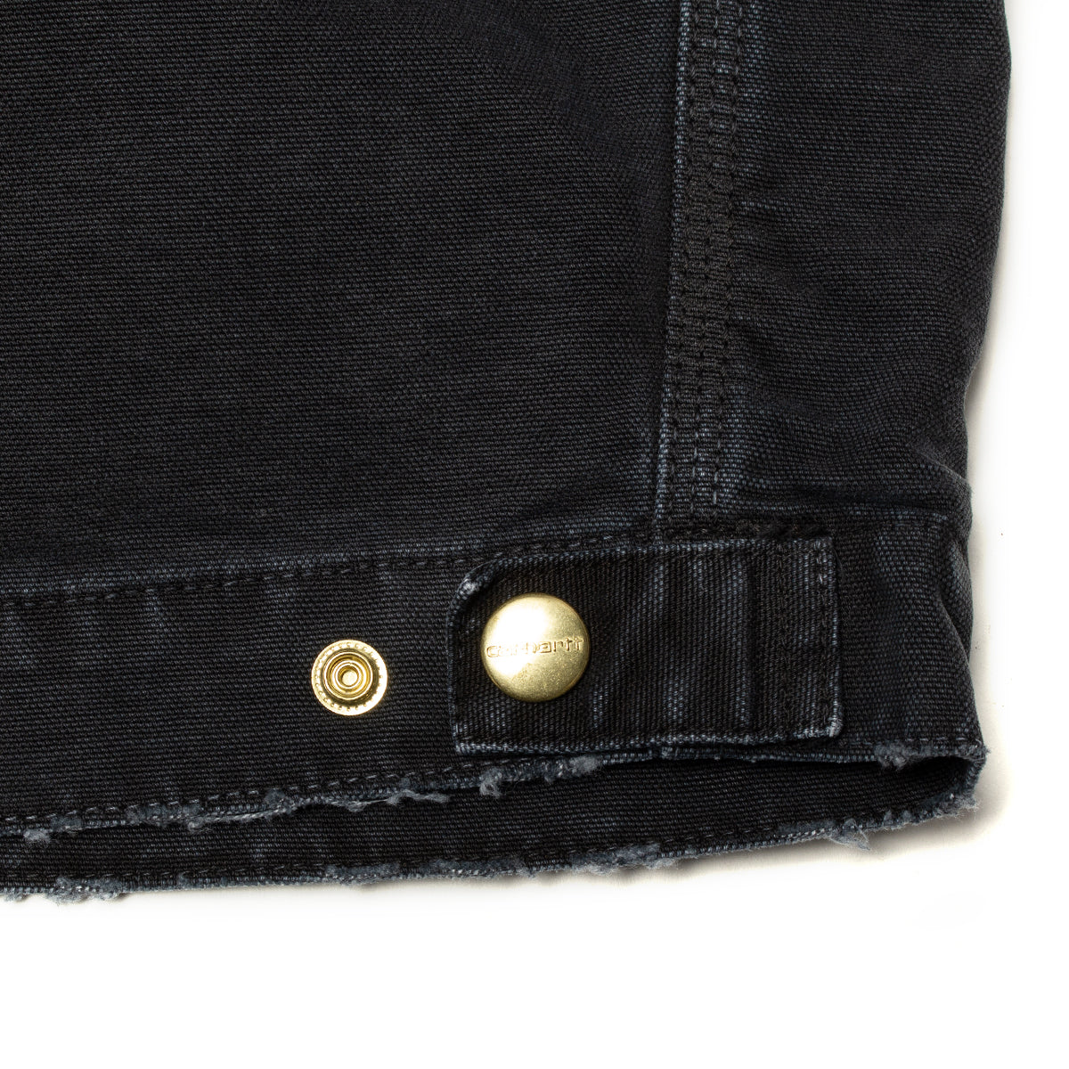 Carhartt WIP - OG Detroit Jacket (Spring)
Style # I035280-00E17
Color : Black (Destroy Wash)