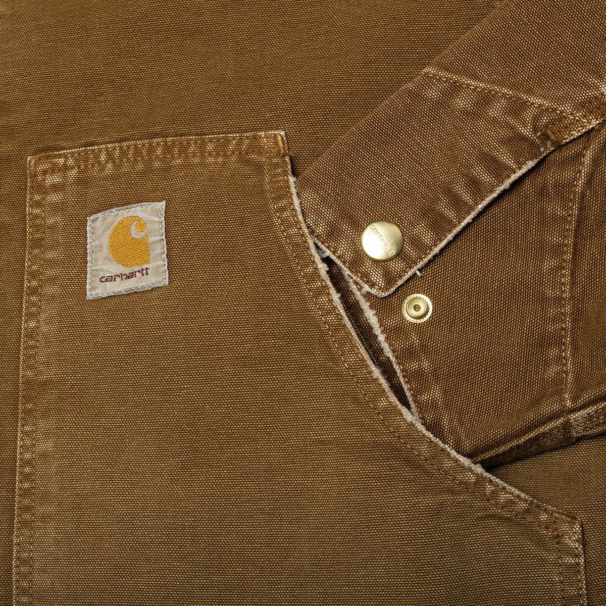Carhartt WIP - OG Arcan Jacket (Spring)
Style # I036867-1FJ17
Color : Hamilton Brown (Destroy Wash)