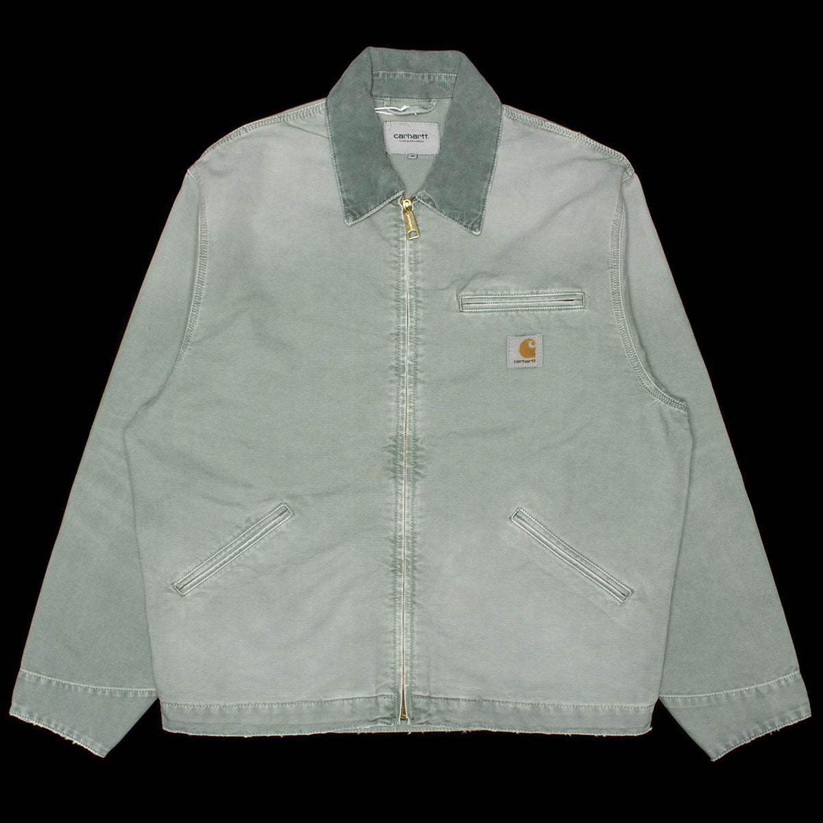 Carhartt WIP - OG Detroit Jacket (Spring)
Style # I035280-3TJ17
Color : Shady Green (Destroy Wash)