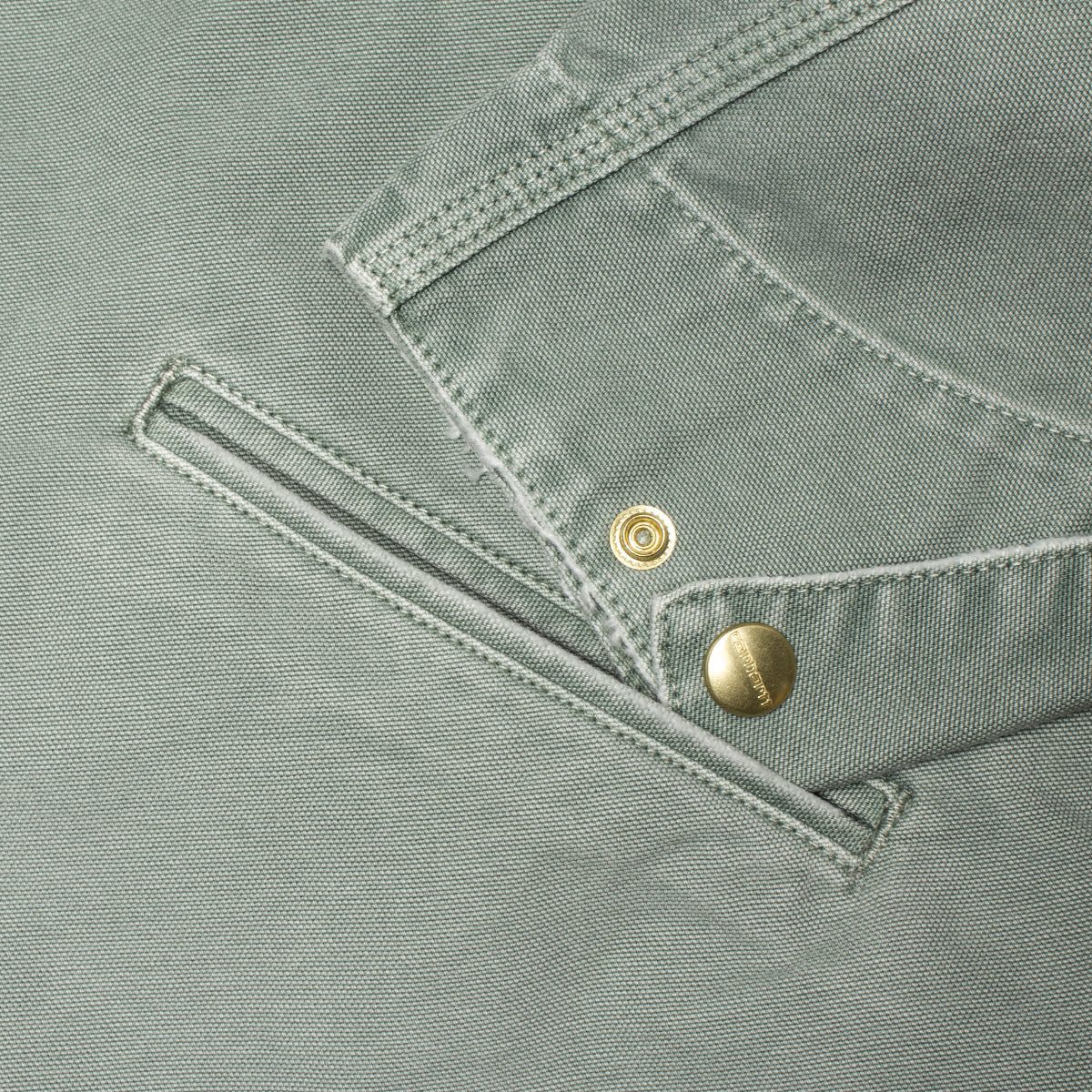 Carhartt WIP - OG Detroit Jacket (Spring)
Style # I035280-3TJ17
Color : Shady Green (Destroy Wash)