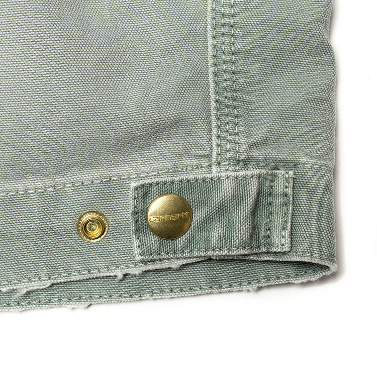 Carhartt WIP - OG Detroit Jacket (Spring)
Style # I035280-3TJ17
Color : Shady Green (Destroy Wash)