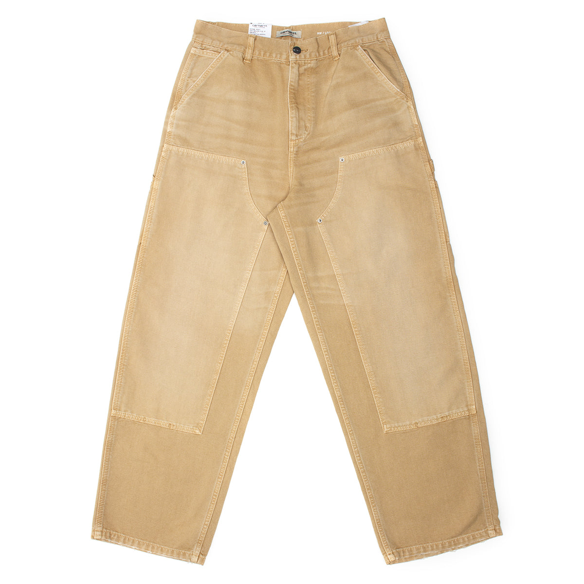 Carhartt WIP - Women's Brandon Double Knee Pant
Style # I037048-07E17
Color : Dusty Hamilton Brown (Destroy Wash)