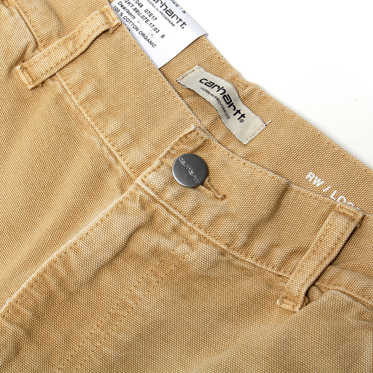 Carhartt WIP - Women's Brandon Double Knee Pant
Style # I037048-07E17
Color : Dusty Hamilton Brown (Destroy Wash)