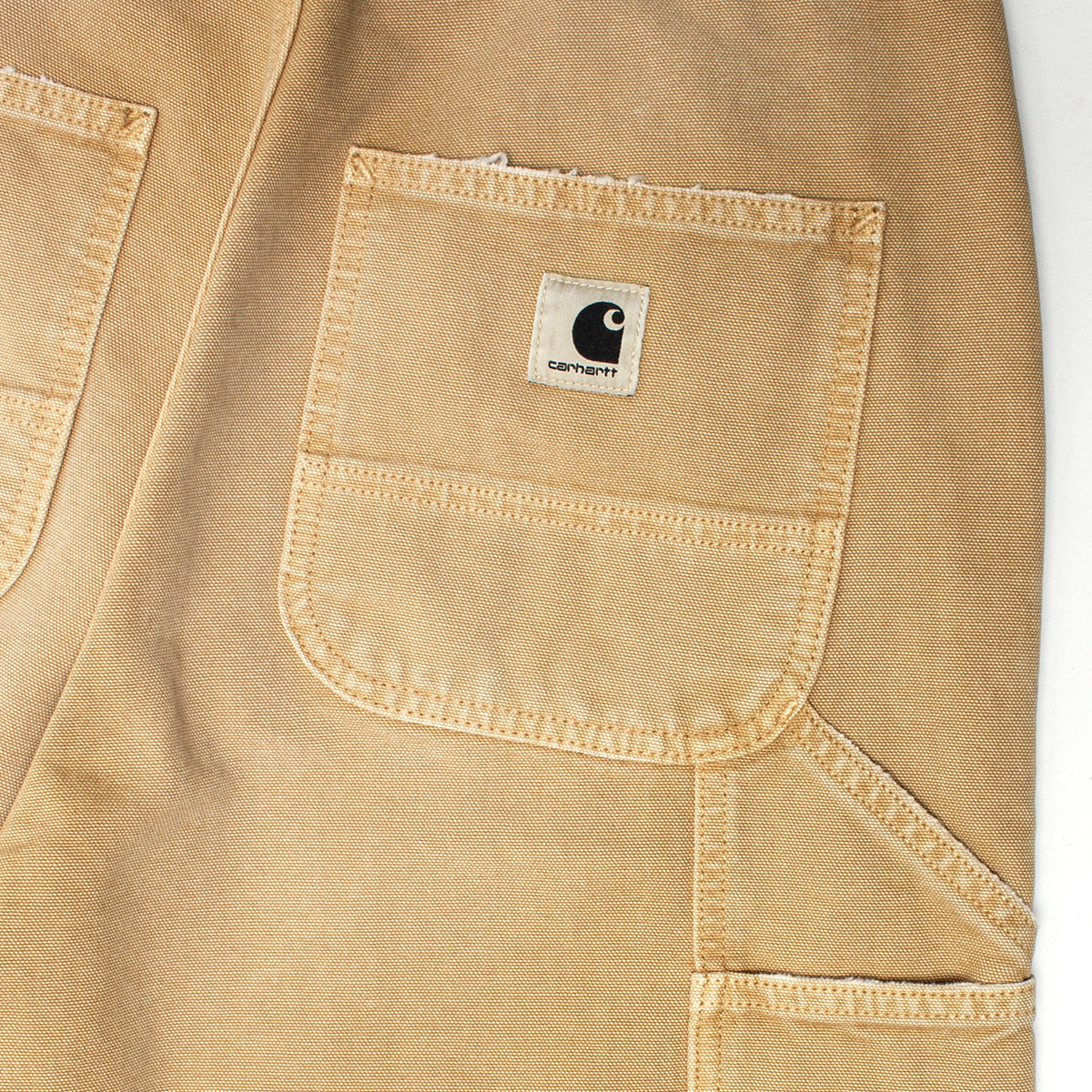 Carhartt WIP - Women's Brandon Double Knee Pant
Style # I037048-07E17
Color : Dusty Hamilton Brown (Destroy Wash)