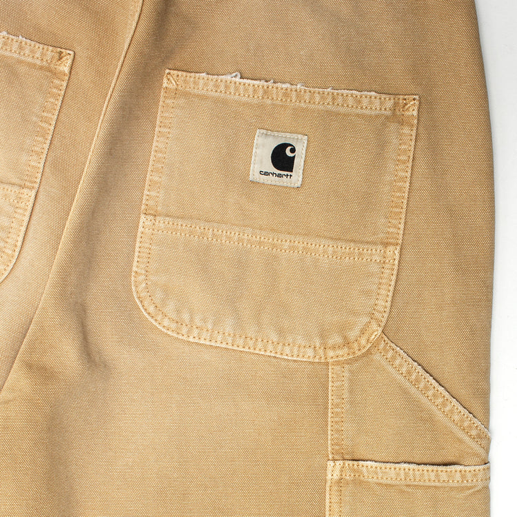 Carhartt WIP - Women's Brandon Double Knee Pant
Style # I037048-07E17
Color : Dusty Hamilton Brown (Destroy Wash)