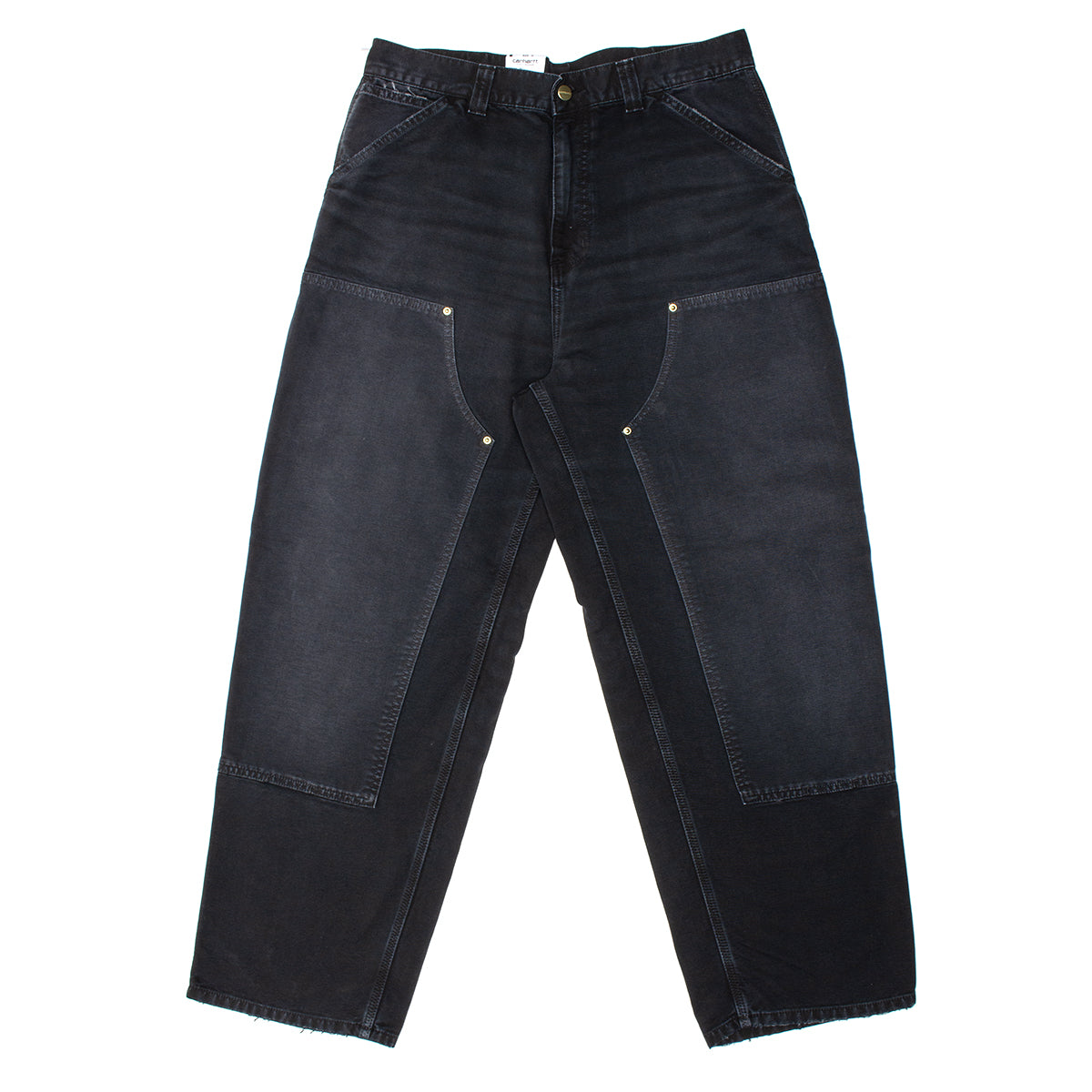 Carhartt WIP - OG Double Knee Pant
Style # I036869-8917
Color : Black (Destroy Wash)