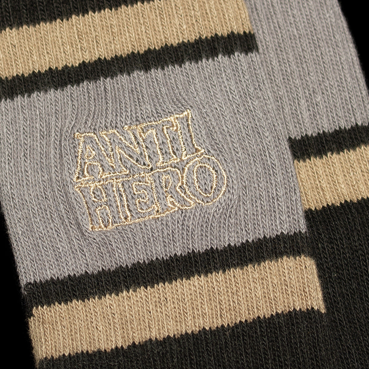 Anti Hero | Black Hero Outline Sock Color : Black