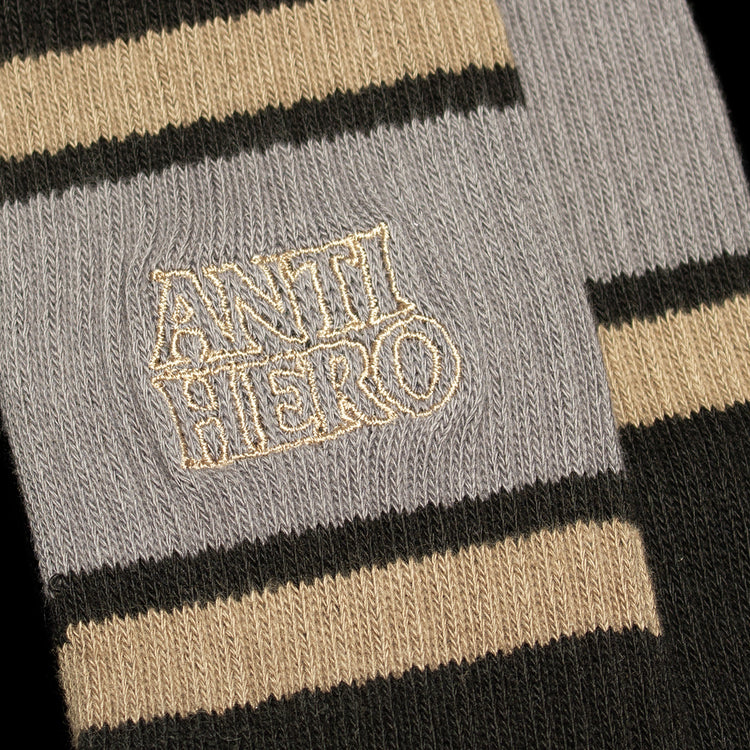 Anti Hero | Black Hero Outline Sock Color : Black