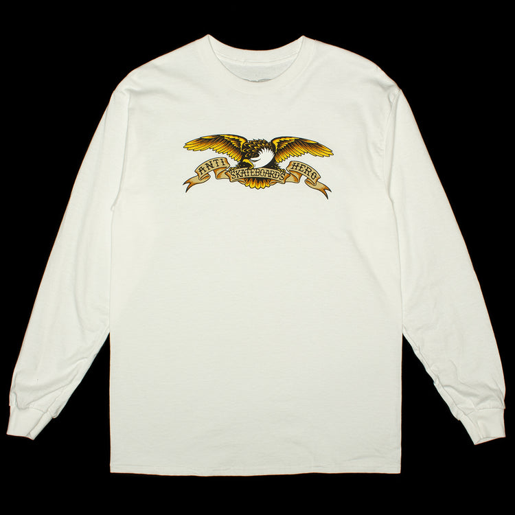 Anti Hero - Eagle L/S T-Shirt
Color : White