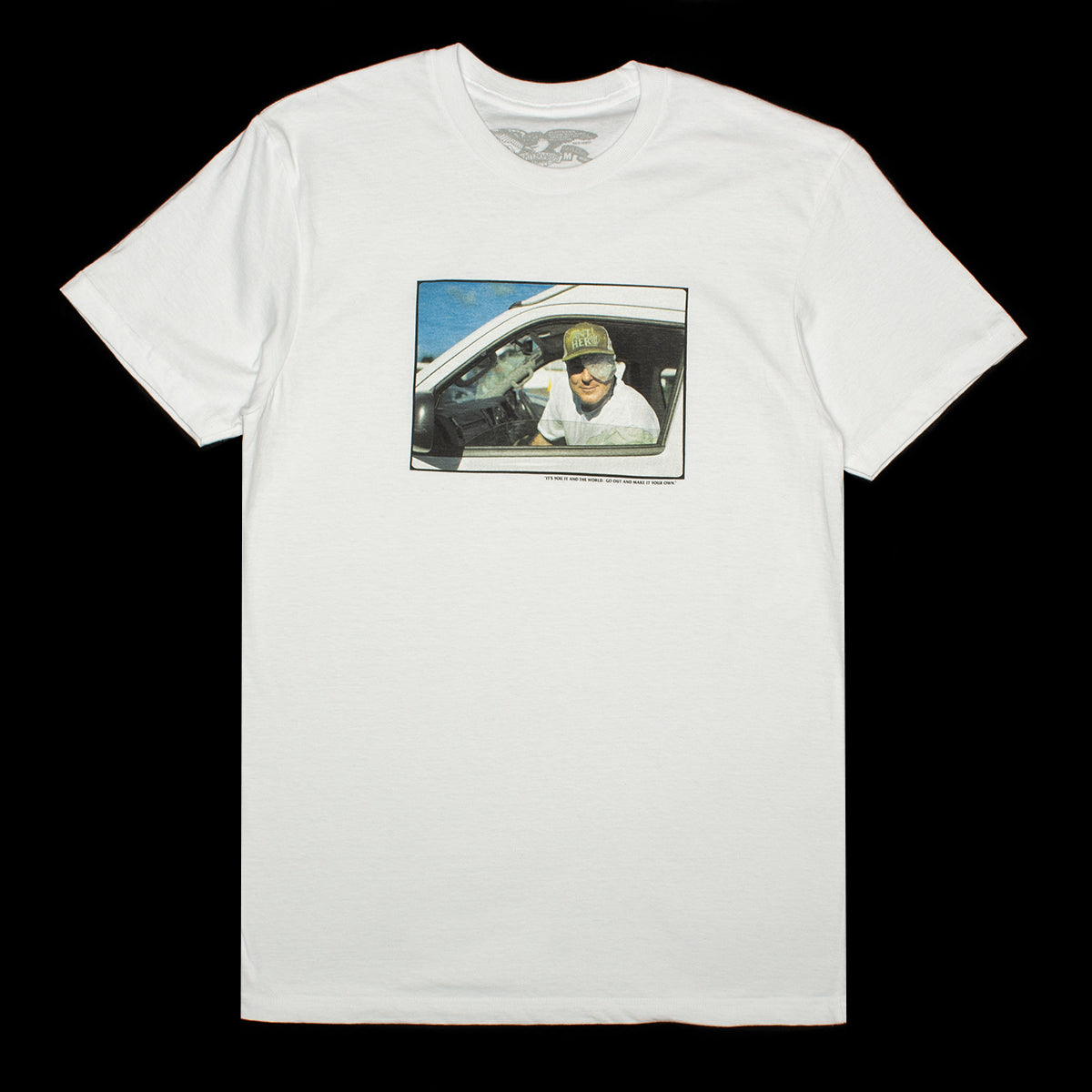 Anti Hero - Grosso Photo T-Shirt
Color : White