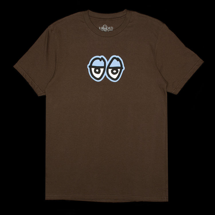 Krooked - Eyes T-Shirt
Color : Brown / Blue