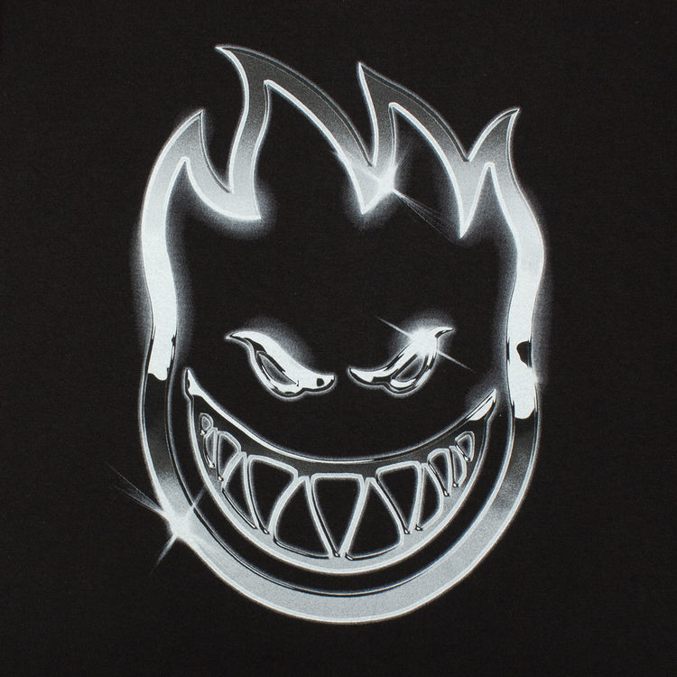 Spitfire - Chrome Bighead T-Shirt
Color : Black / Metallic