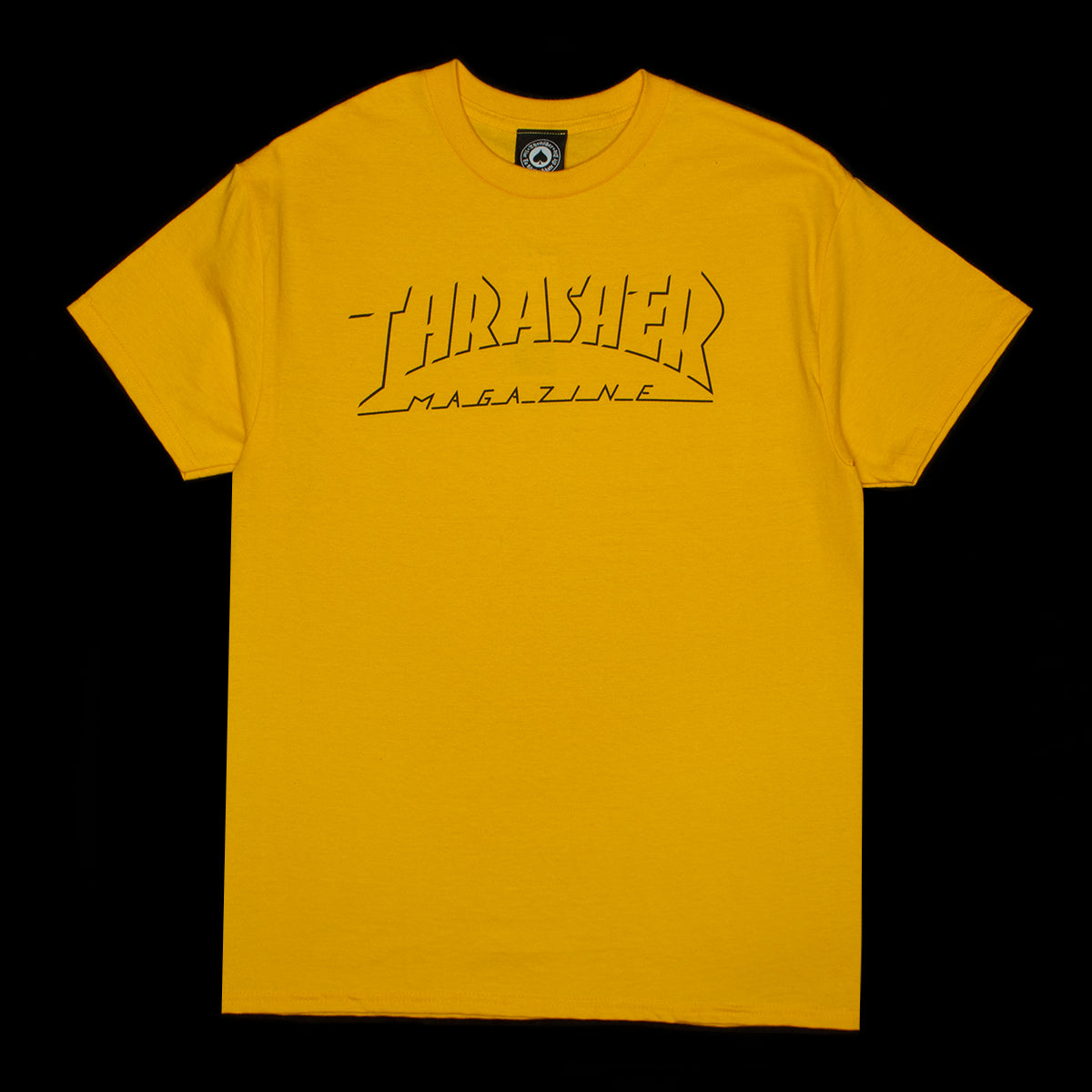 Thrasher - Shadow Mag Logo T-Shirt
Color : Gold