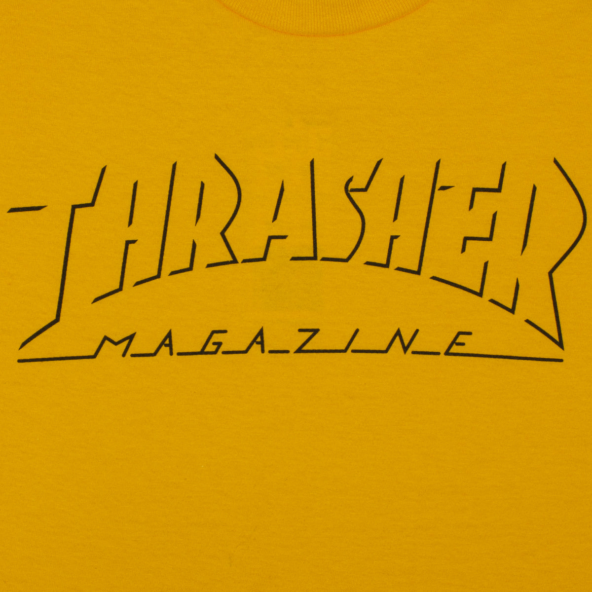 Thrasher - Shadow Mag Logo T-Shirt
Color : Gold