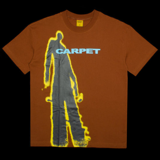 Carpet Company | Shadow Man T-Shirt Color : Brown