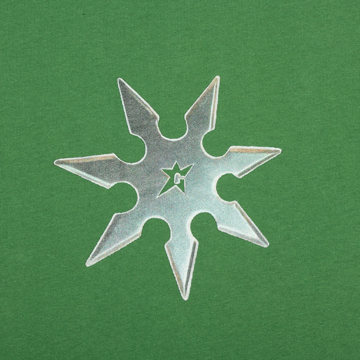 Carpet Company | Throwing Star T-Shirt Color : Green