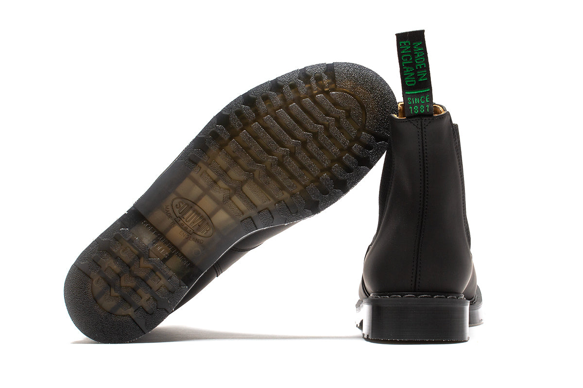 Solovair | Greasy Dealer Boot Style # S0-900-BG-G Color : Black