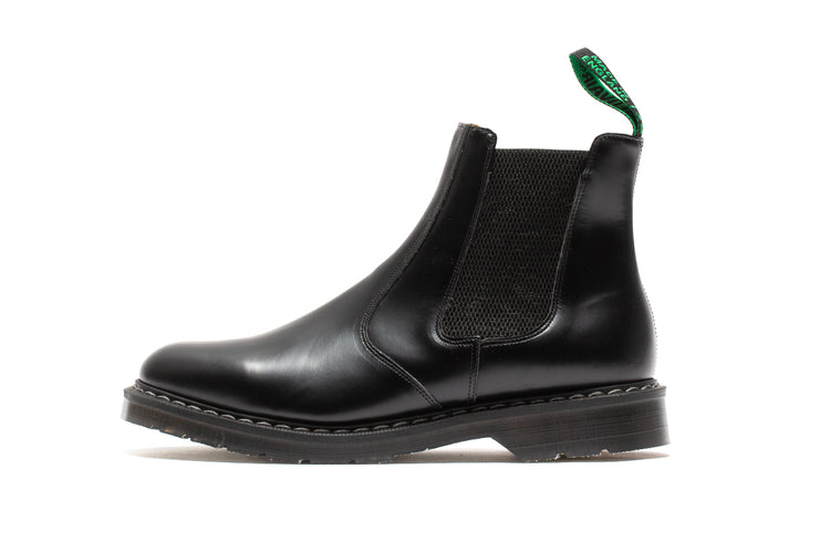Solovair | Hi-Shine Dealer Boot Style # S0-900-BK-G Color : Black
